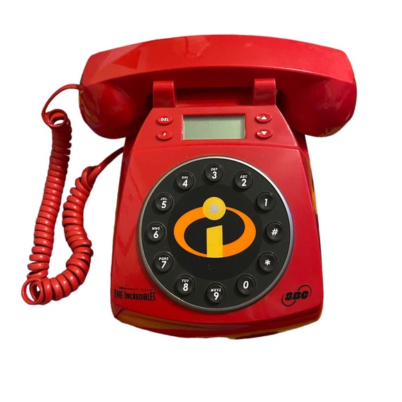 Disney Other - Sold!!DISNEY PIXAR THE INCREDIBLES- SBC RED COLLECTORS TELEPHONE - Digital Calle
